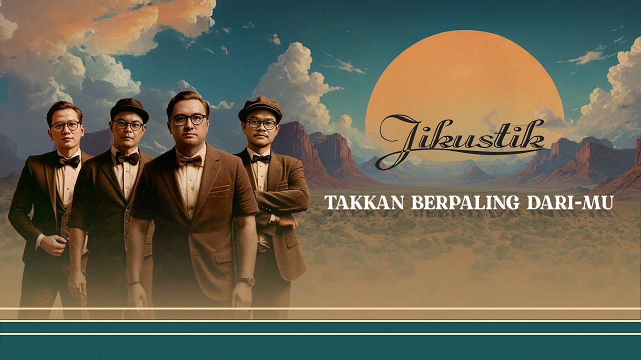 Jikustik - Takkan Berpaling Dari-Mu [Official Lyric Video]