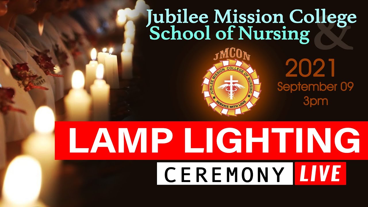 🔴 LAMP LIGHTING CEREMONY | Jubilee Mission College & School of Nursing, Thrissur | Bsc (N) & GNM
