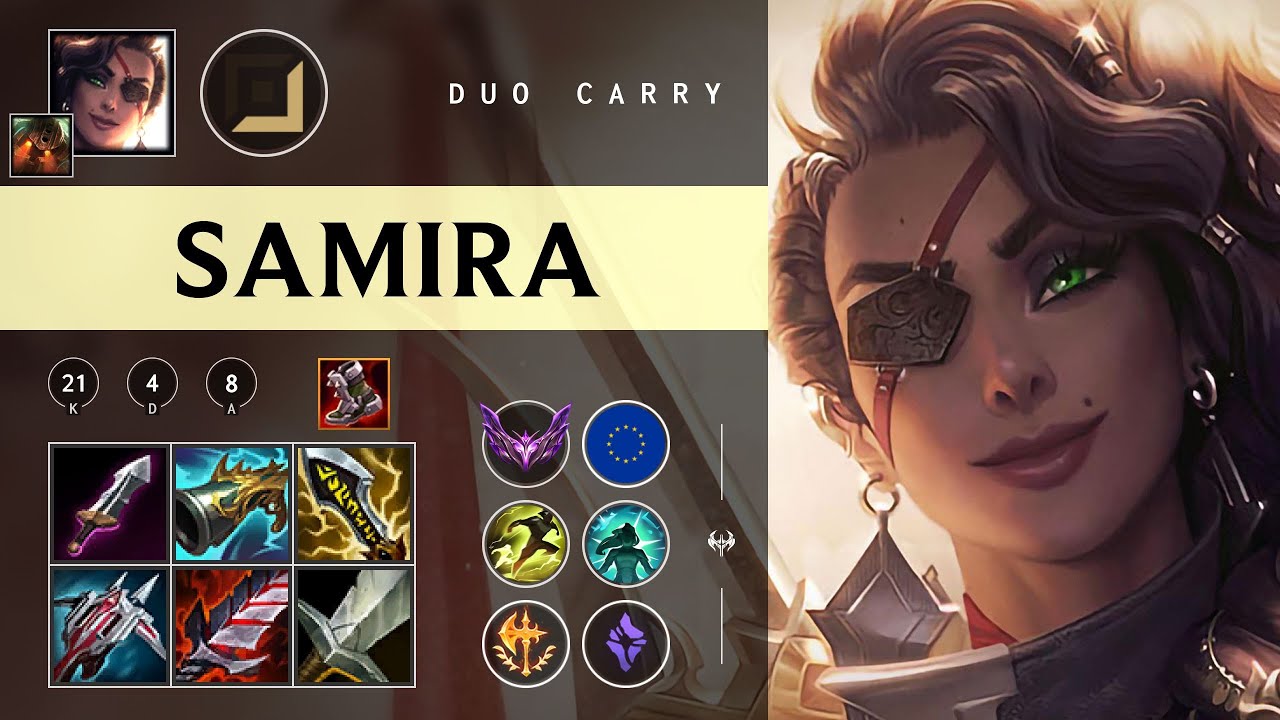 Samira ADC vs Sivir - EUW Master Patch 26.01
