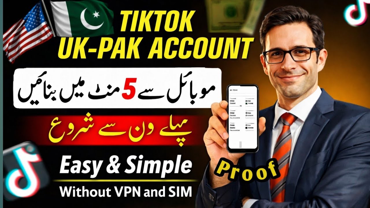 How To Create A UK🇺🇲 Account From Pak🇵🇰 With proof🤓 AND Pak account change in  UK . 2026..