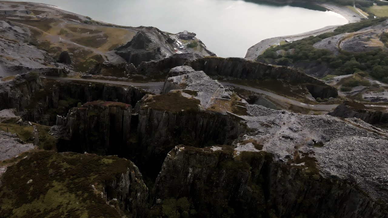 Dinorwic (Wales) Epic Drone Footage - Breathtaking Scenery Unveiled
