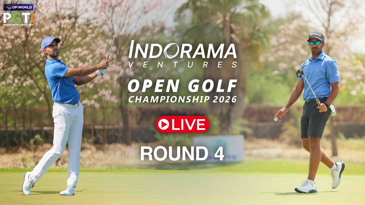 Round 4 Live Telecast | Indorama Ventures Open Golf Championship | Kalhaar Blues & Greens Golf Club