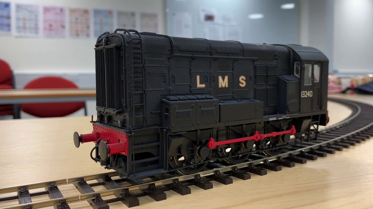 0 Gauge Dapol 08 with Hornby TTS Decoder