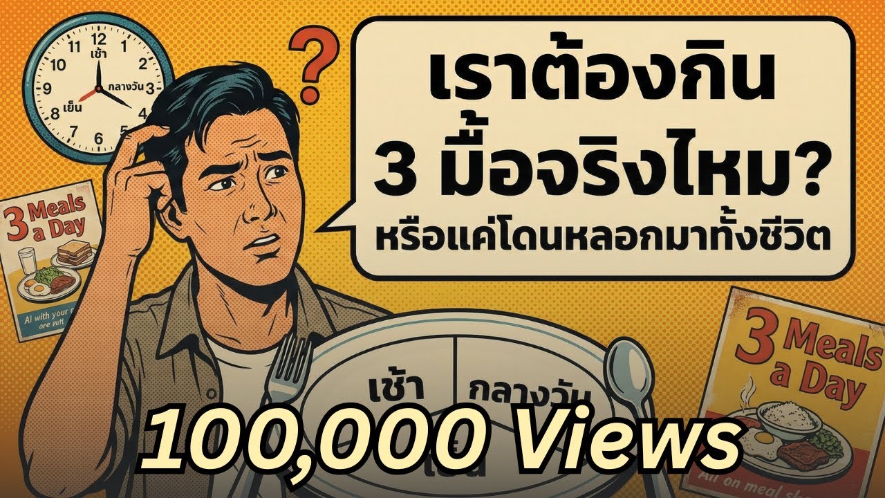 เราต้องกิน 3 มื้อจริงไหม? หรือแค่โดนหลอกมาทั้งชีวิต