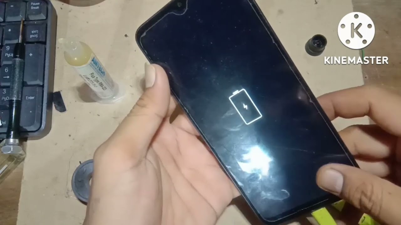 xiaomi redmi 9c mati suri di cas cuma muncul logo battre berkedip