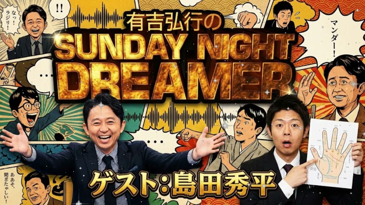 🤥 【放送事故】有吉「お前の手相も怪談も全部インチキだろ！」 島田秀平の営業妨害スレスレ大爆笑トーク (サンドリ)