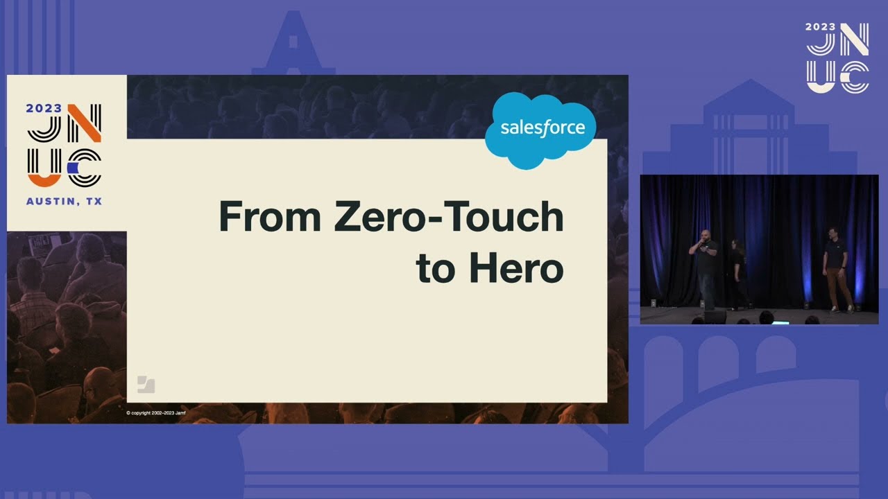 From Zero-Touch to Hero: Streamlining Mac Provisioning with Salesforce's In-house Apps | JNUC 2023