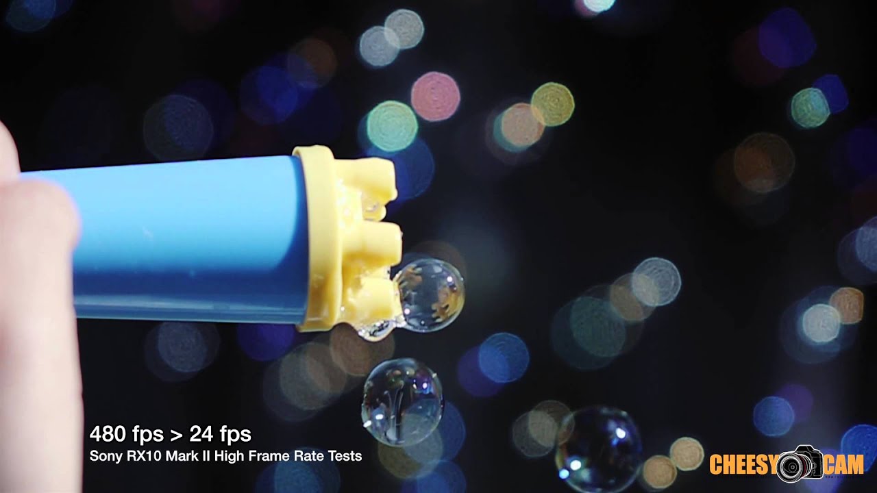 Sony RX10 Mark II High Frame Rate 60fps 120fps 240fps 480fps 960fps Slow Motion