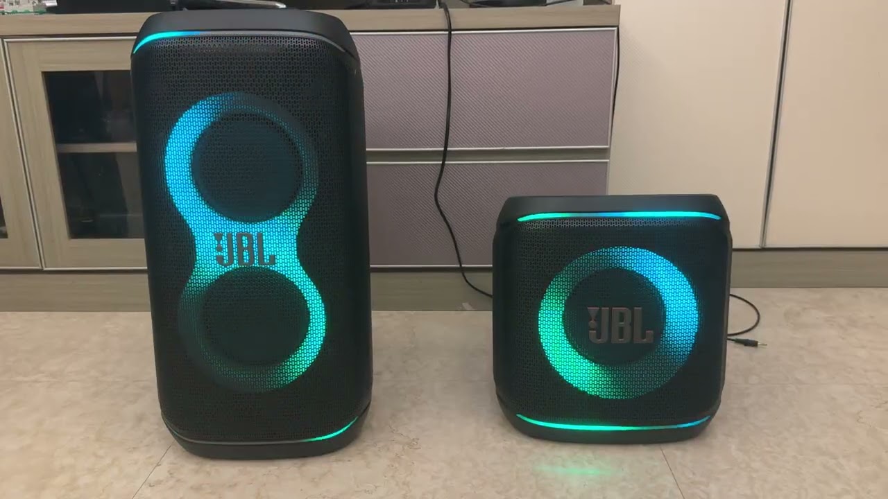 JBL PartyBox 120 &JBL PartyBox encore 2 bass test