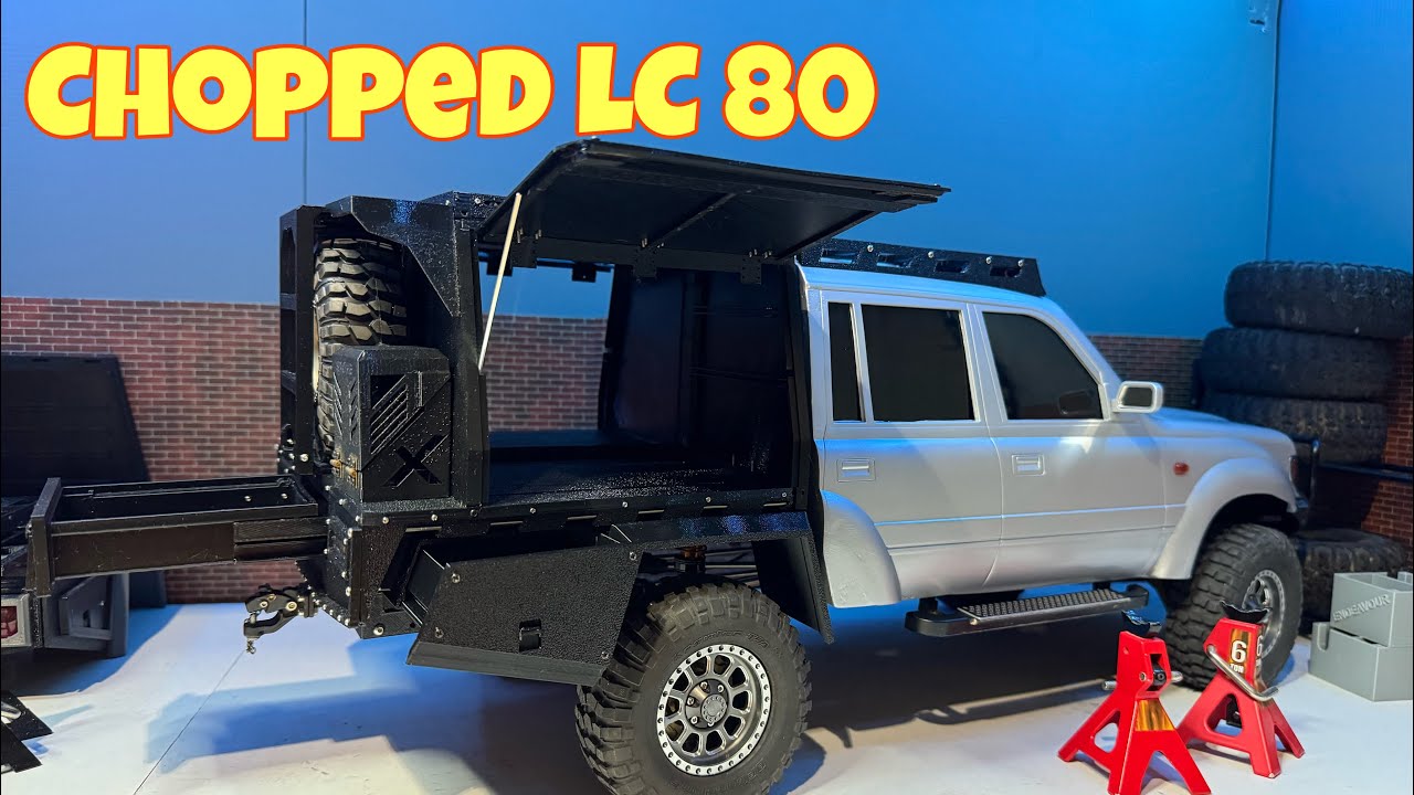 1/10 Chopped LC80 body on Trx4- Modified