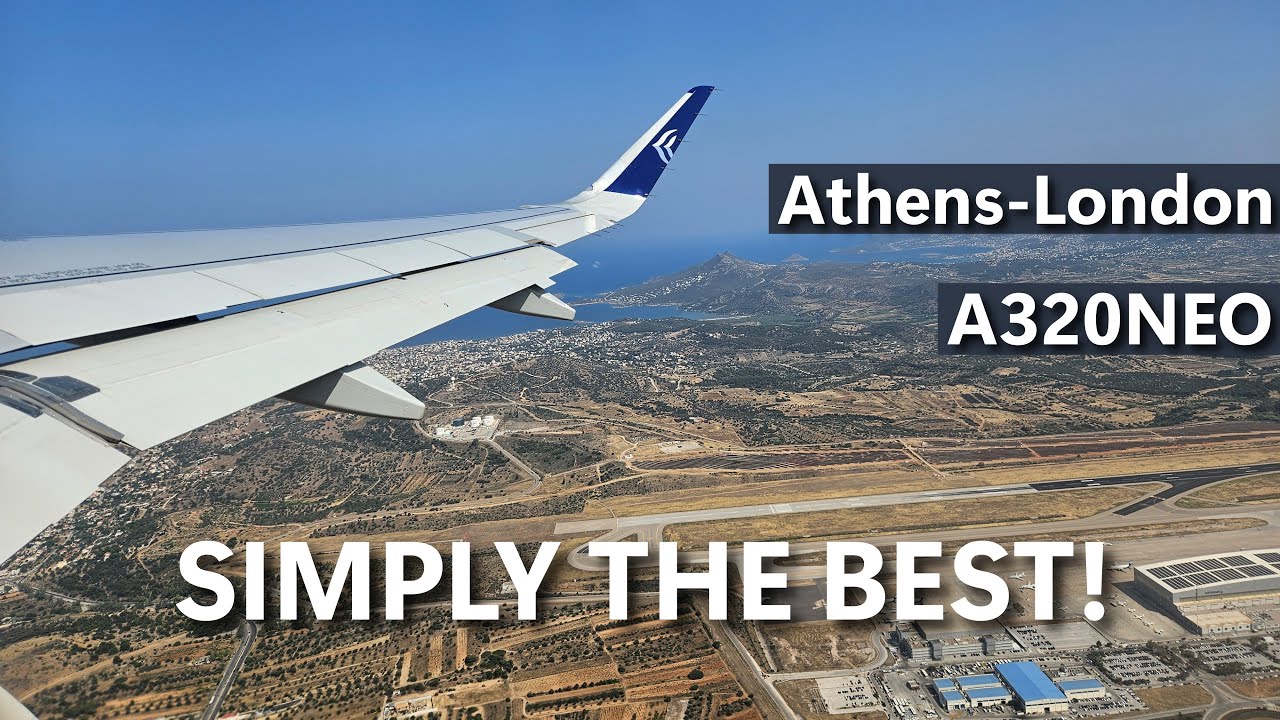 AEGEAN AIRLINES AT ITS BEST! | TRIP REPORT | Athens - London Heathrow | A320NEO