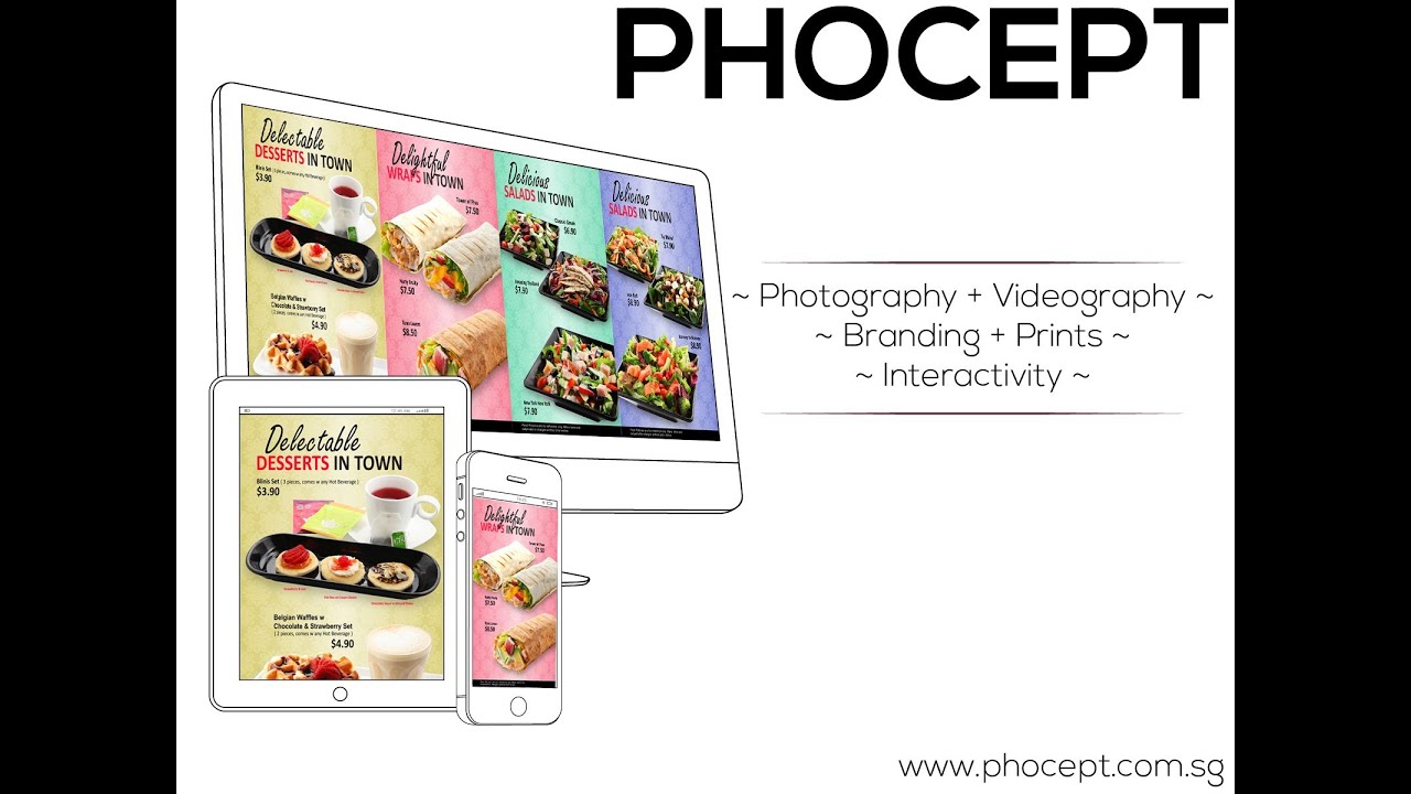 Phocept - Photography + Videography | Brand + Print | Interactivity
