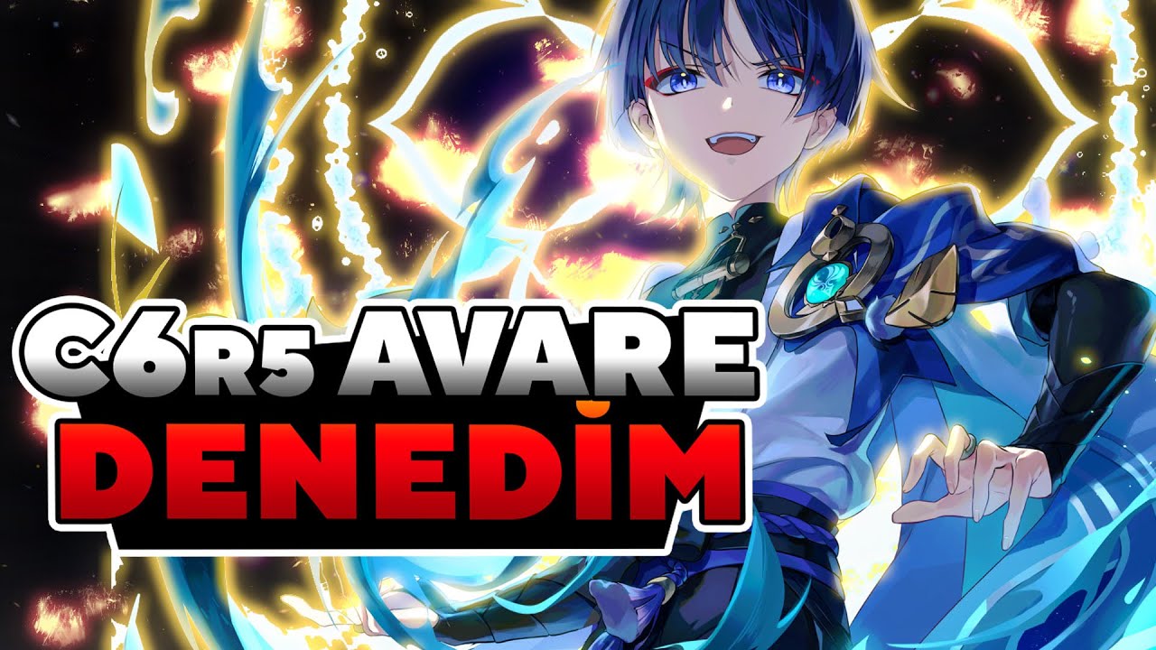 C6 R5 AVARE DENEDİM | Bu Nasıl Hesap B&ouml;yle ??? | Genshin Impact T&uuml;rk&ccedil;e