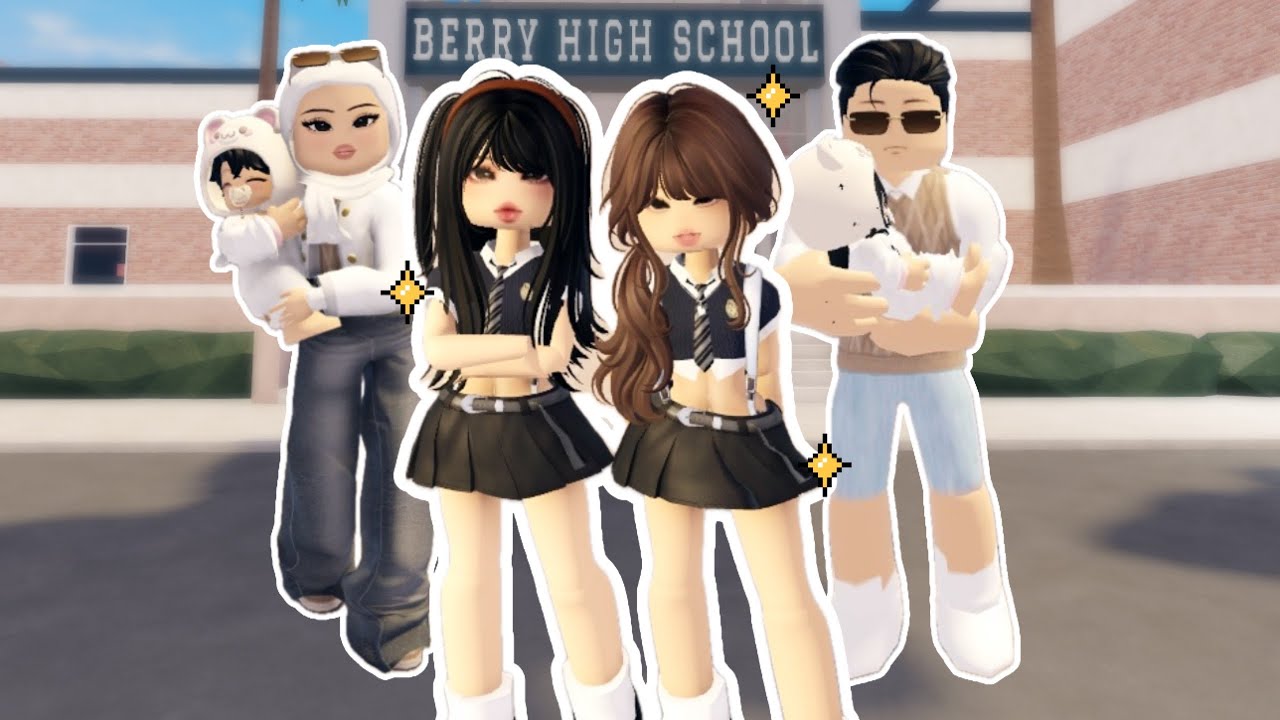 JEMPUT KAKAK PULANG DARI ASRAMA SEKOLAH | 💖 Berry Avenue Roblox Indonesia