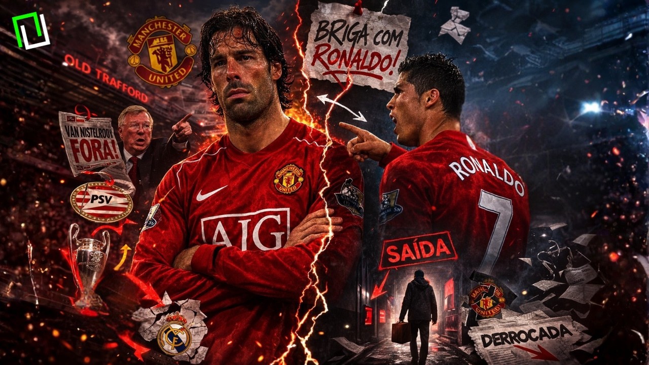 Como Cr7 DESTRUIU a carreira de Van Nistelrooy