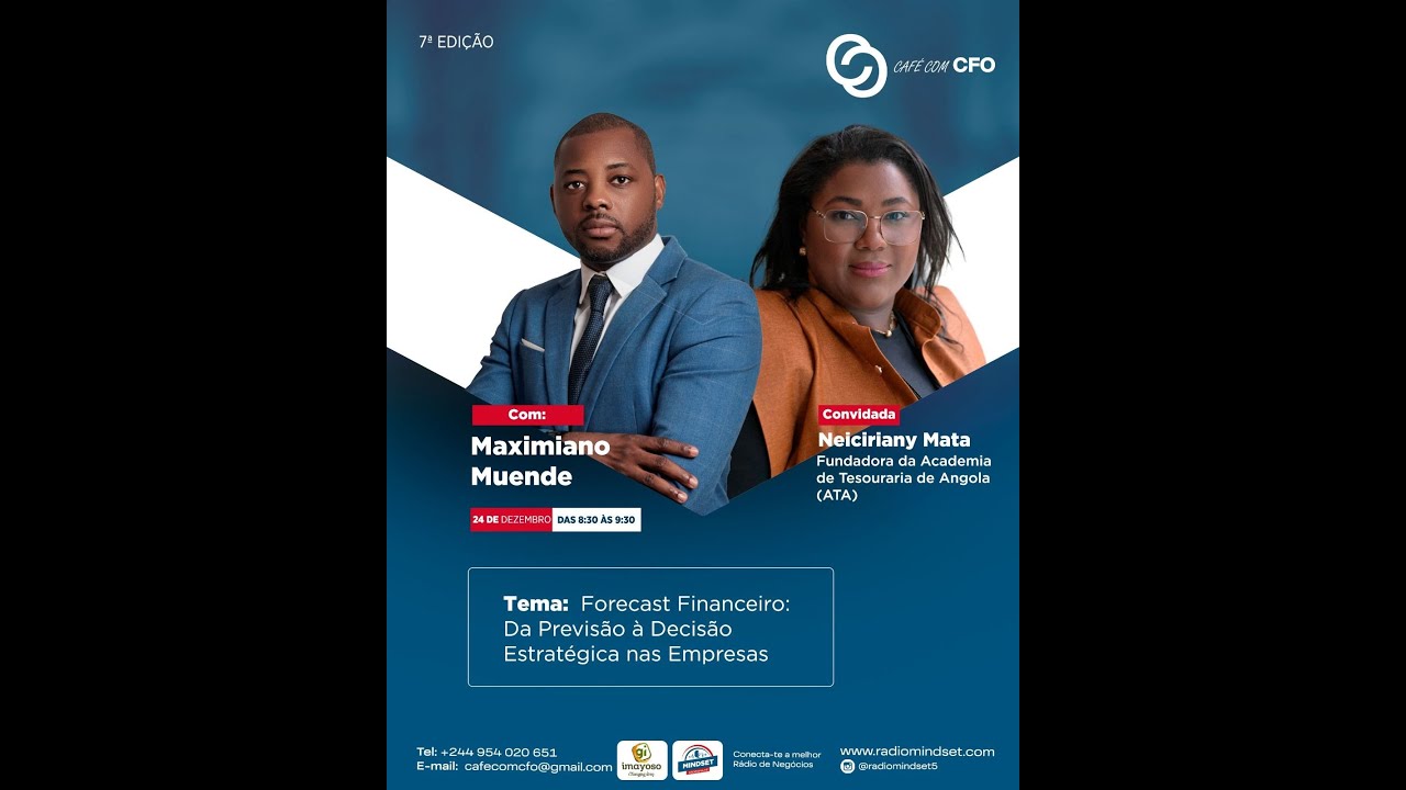 7ª EDIÇÃO CAFÉ COM CFO: FORESCAST FINANCEIRO: DA PREVISÃO À DECISÃO ESTRATÉGICA NAS EMPRESAS