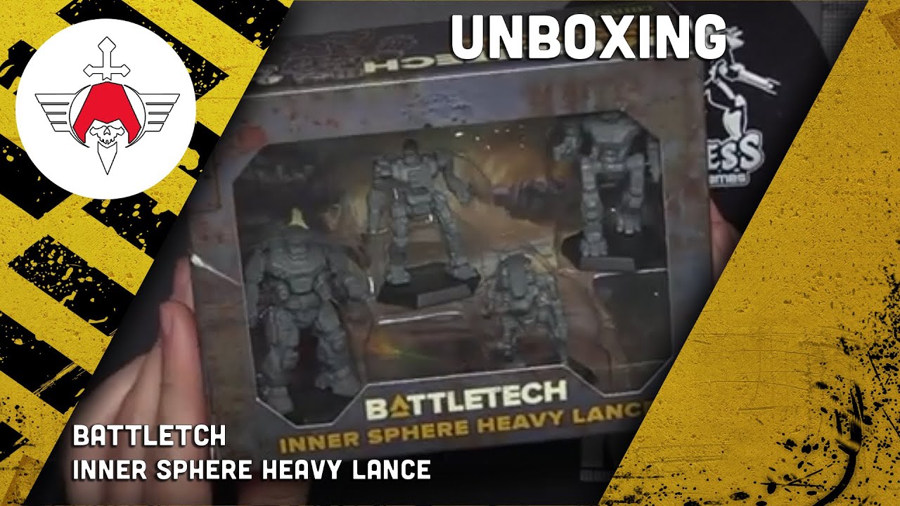 Battletech: Inner Sphere Heavy Lance - Unboxing