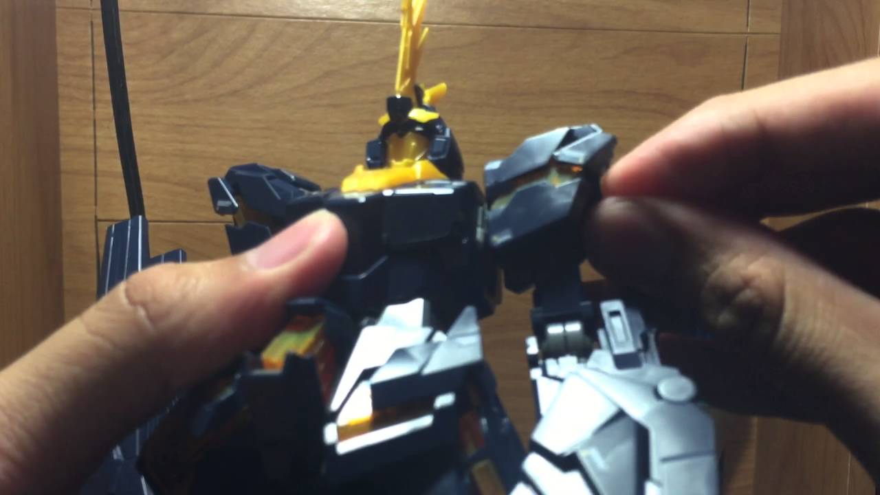 MG 1/100 Gundam Unicorn Banshee (transformation)