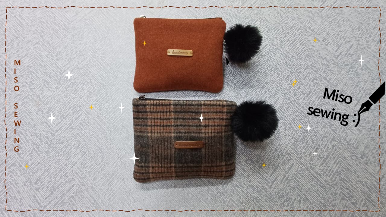 Sewing Tips and Tricks 겨울 파우치❄️👛