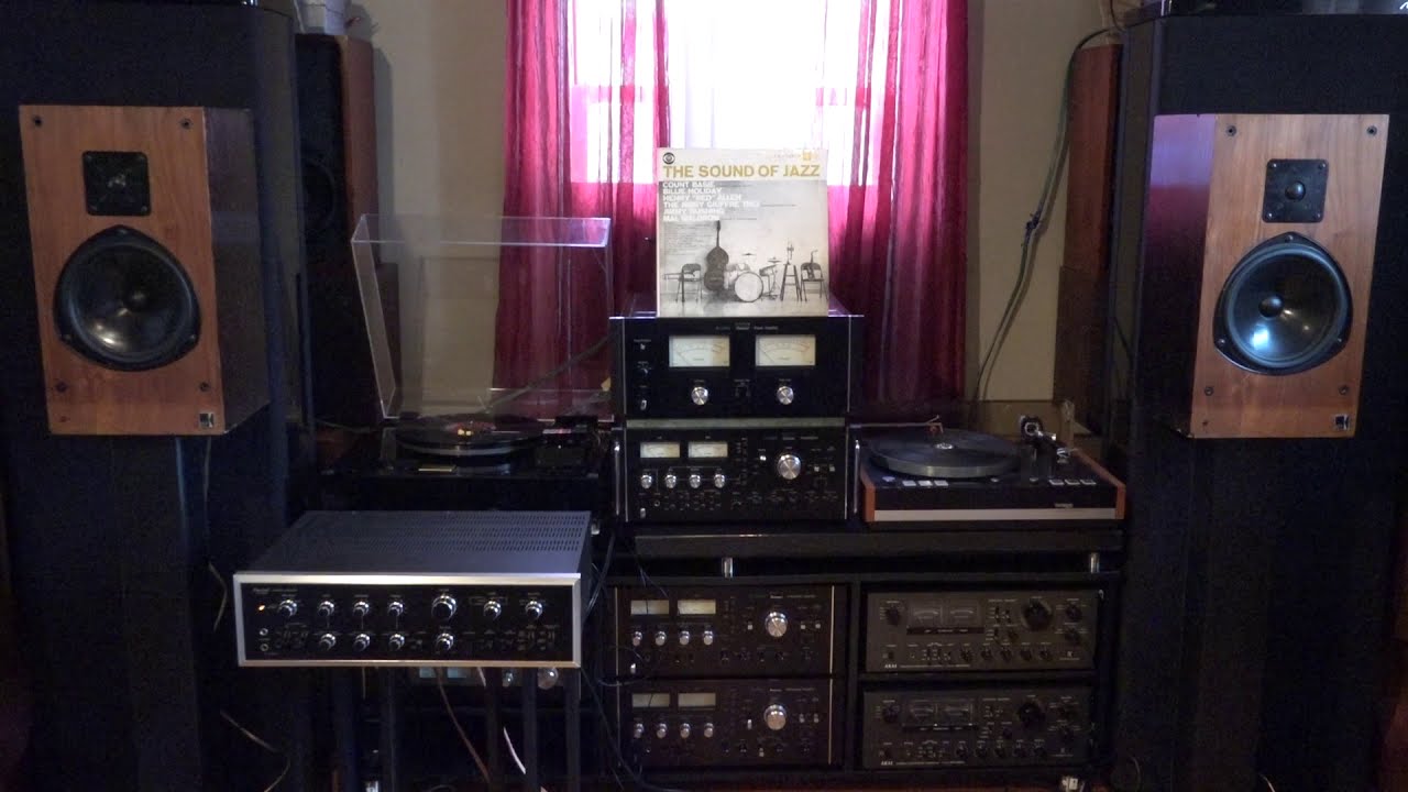 Sansui AU-9500 Stereo Integrated Amplifier (1974-75) - Kef 103.2 Speakers