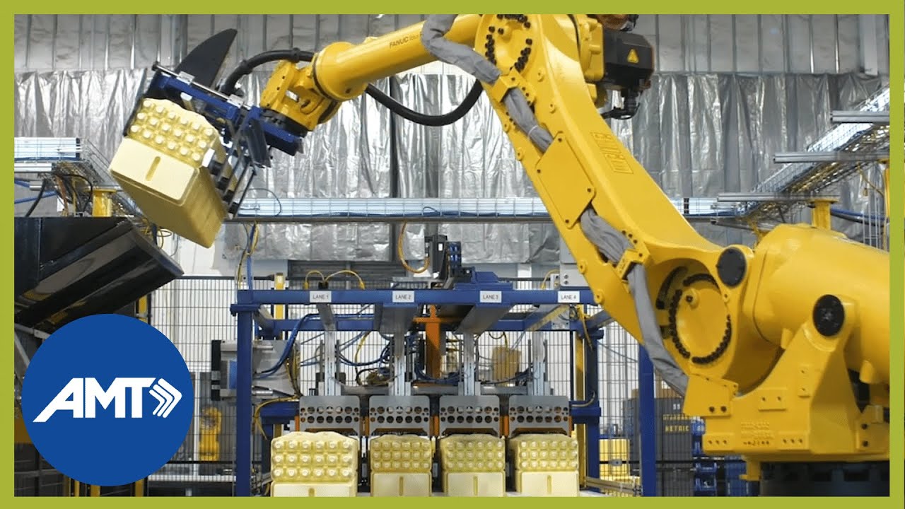 Thermoform Product - Robotic material handling and palletizing