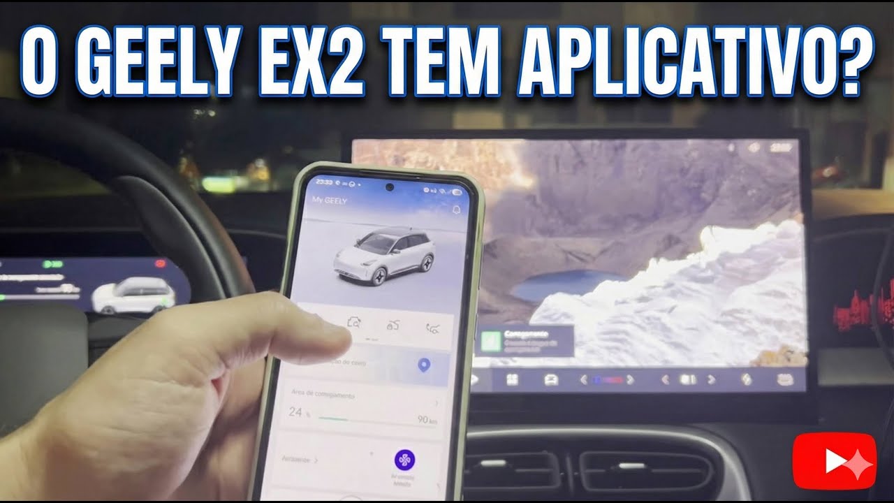 O Geely EX2 Tem Aplicativo?