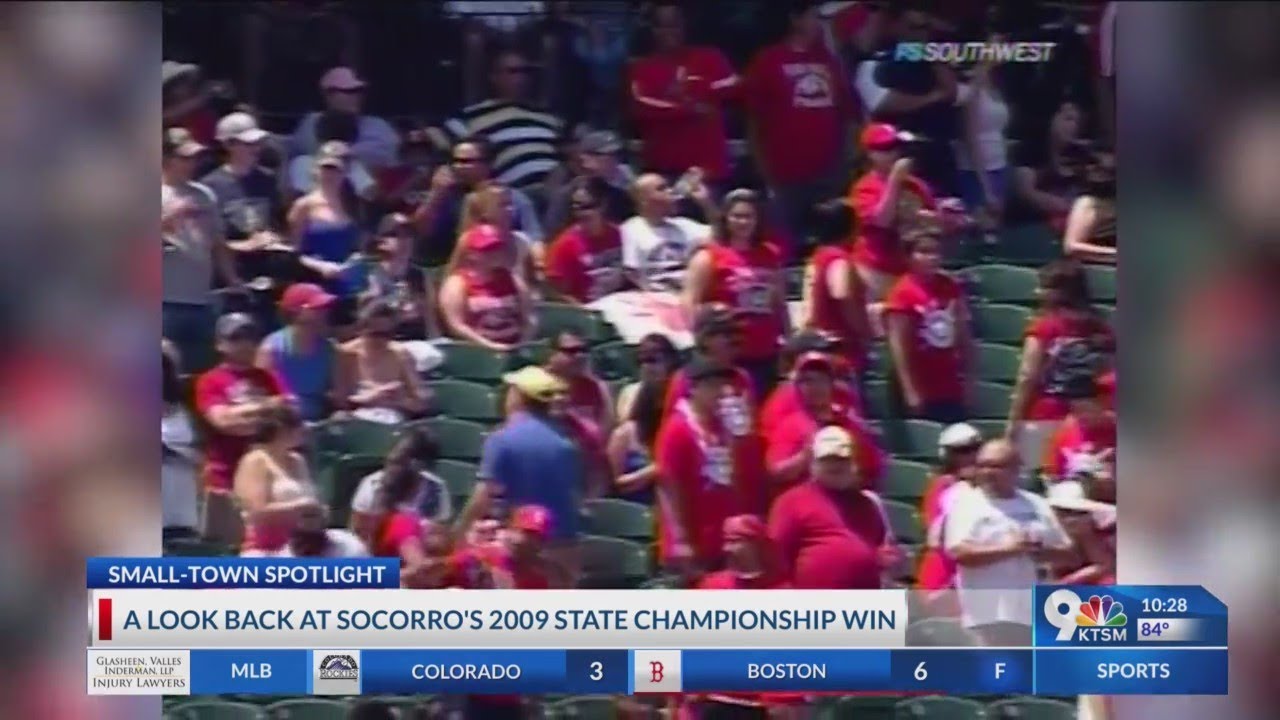 A look back at the 2009 Socorro state champions 10 pm