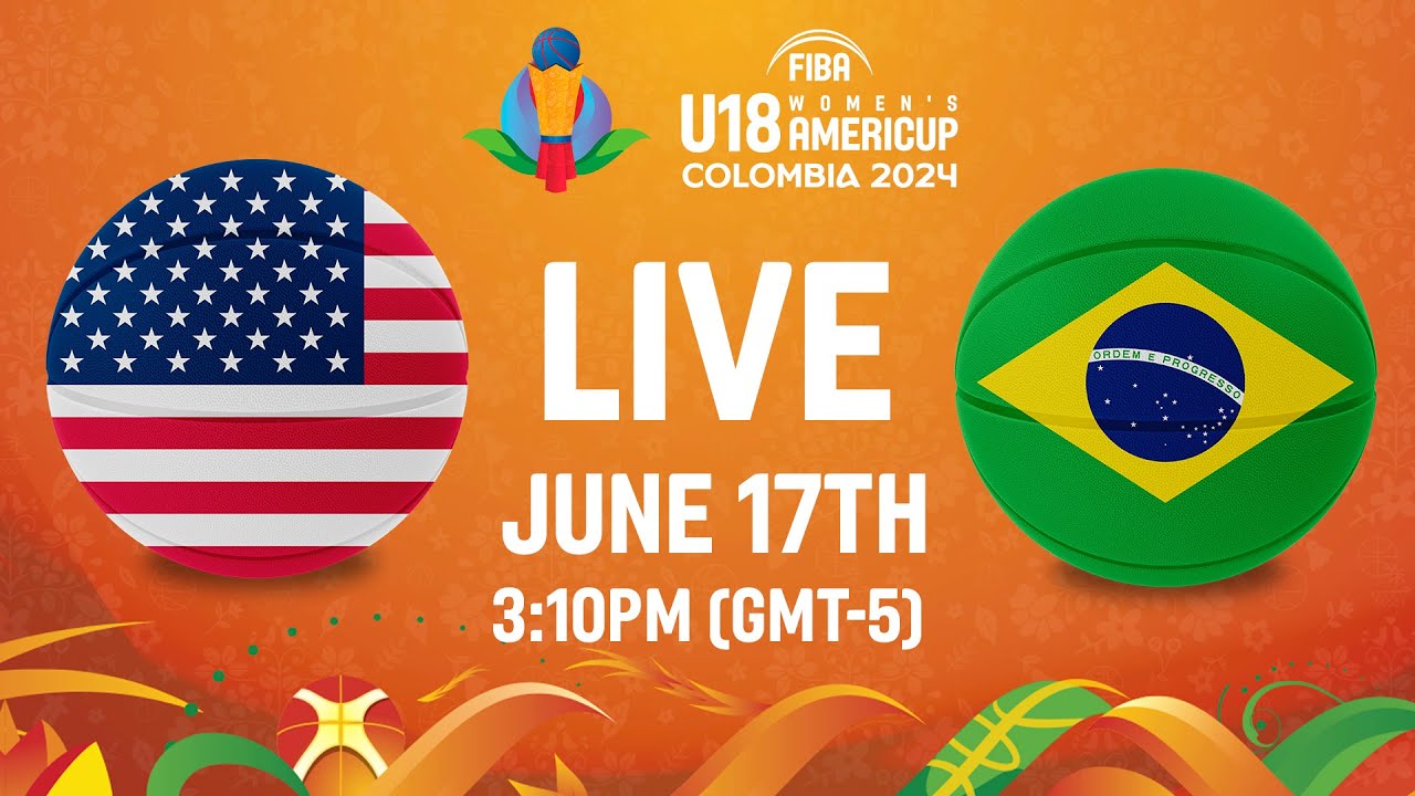 USA v Brazil | Full Basketball Game | FIBA U18 Women's AmeriCup 2024