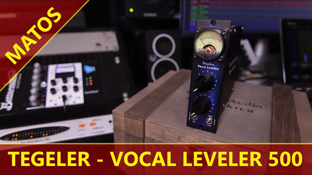 Facile, simple et efficace !!!! Le Vocal Leveler 500 de chez Tegeler Audio & unboxing