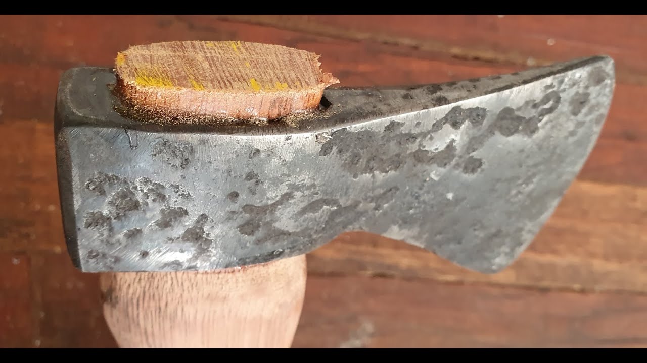 Restauração de Machadinha Antiga (Vintage Hatchet Restoration)