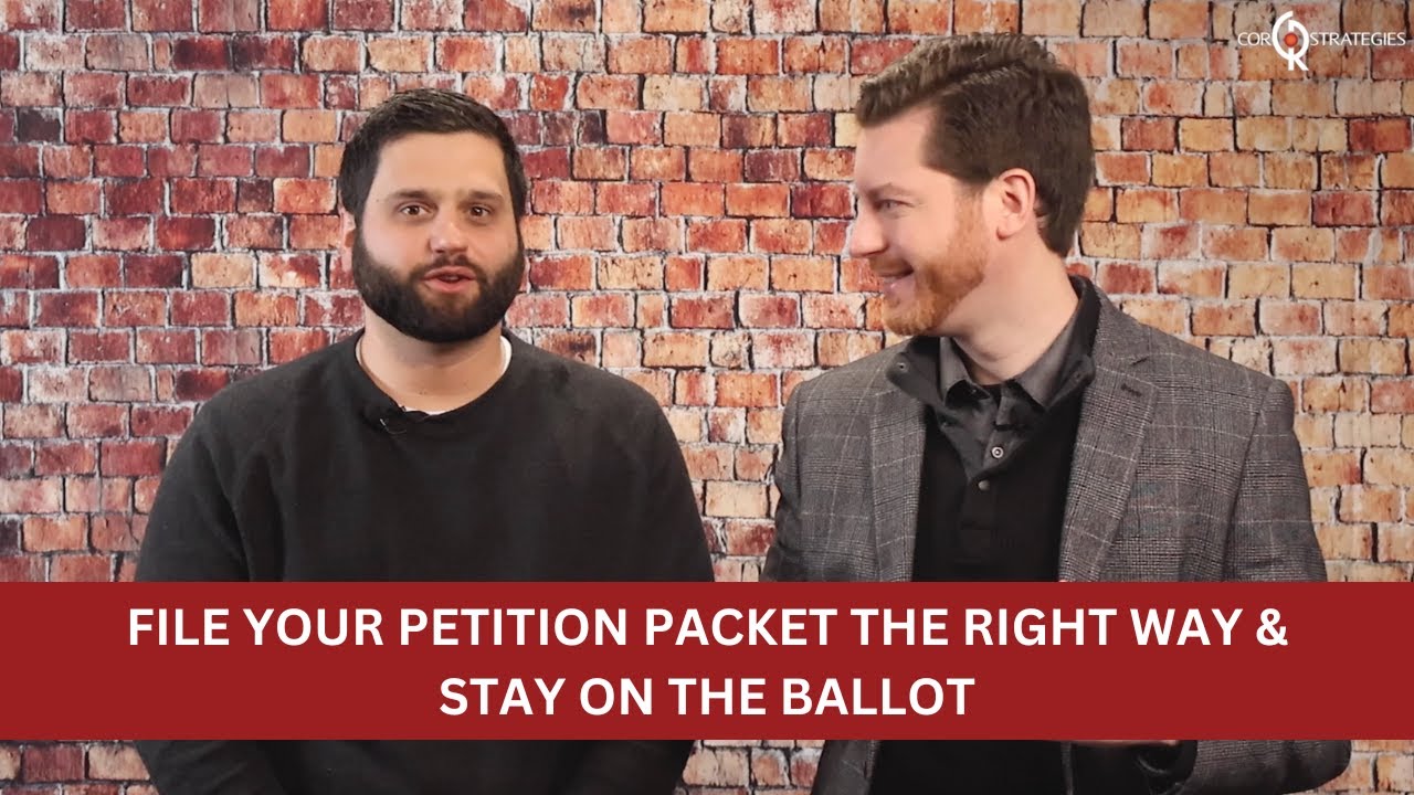File Your Petition Packet the Right Way & Stay on the Ballot