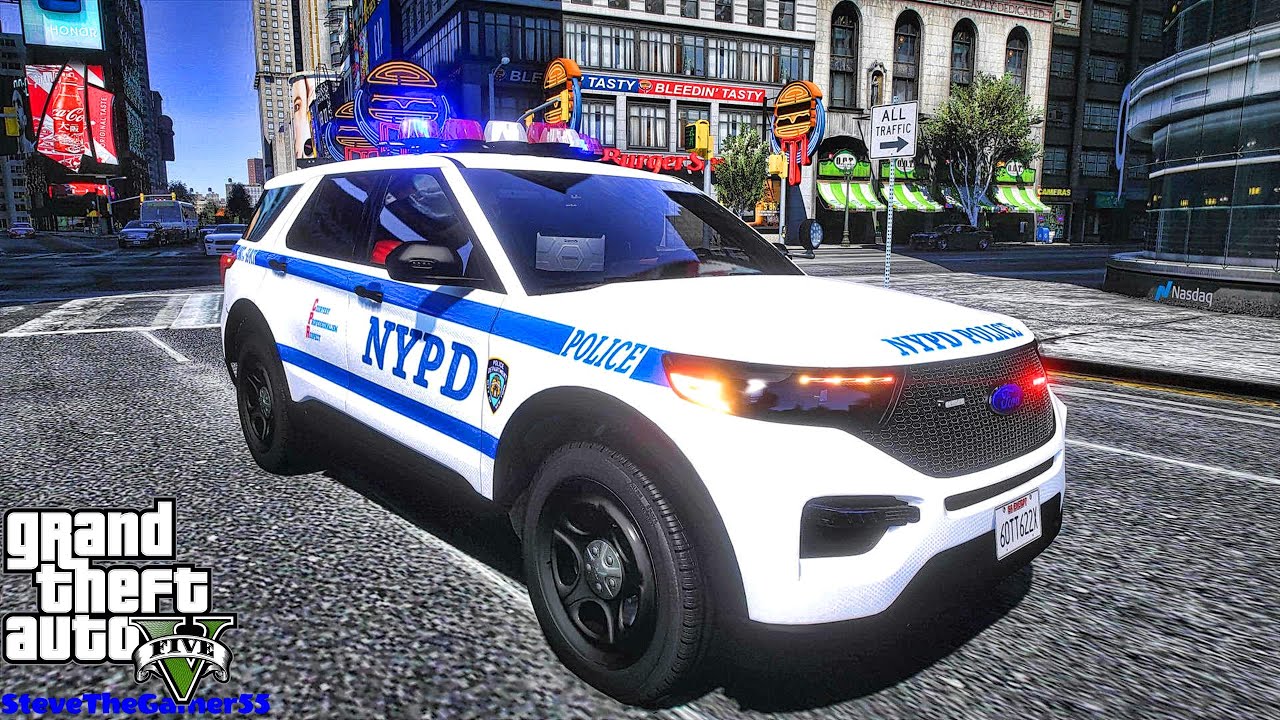 City Patrol|| GTA 5 Mod Lspdfr|| NYPD #lspdfr #stevethegamer55
