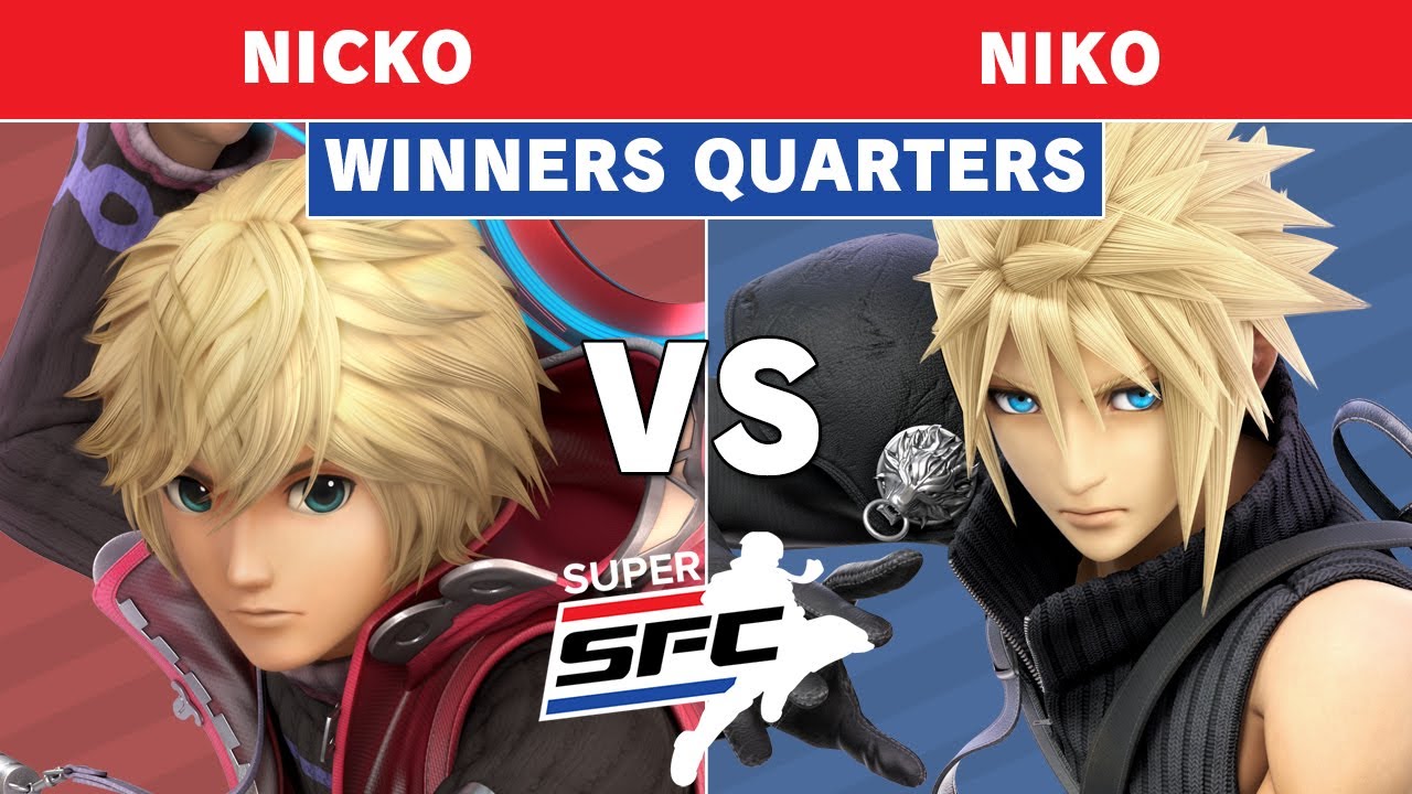 Super Smash Fight Club - Demise | Nicko (Shulk) Vs. LSG | Niko (Cloud) Winners Quarters - Ultimate