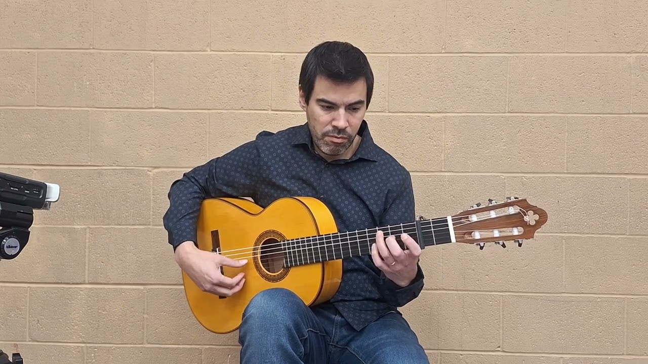 2024 Jesús Bellido Model Alma Áurea Flamenco Guitar | Andrés Pantoja Plays Soleáres
