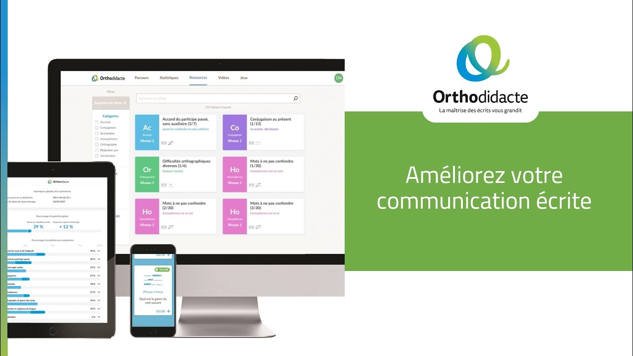 Apprenants, découvrez votre parcours de formation Orthodidacte