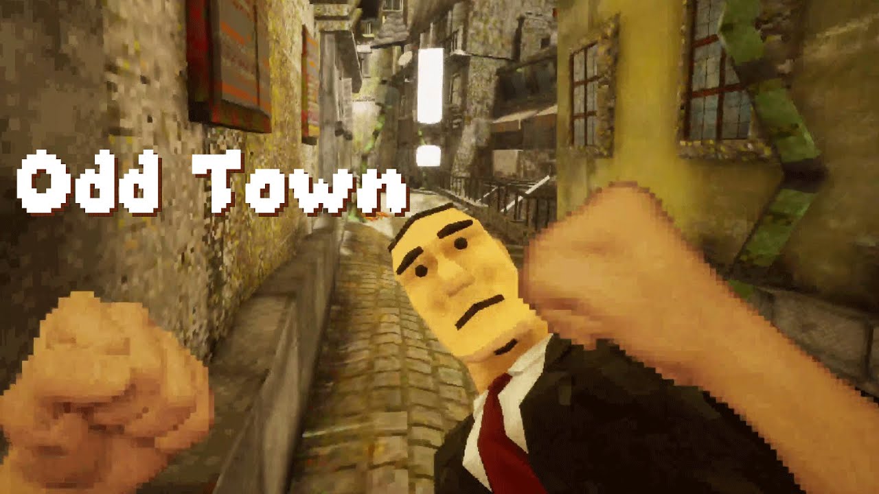 My car broke down in this Odd Town where something strange is happening