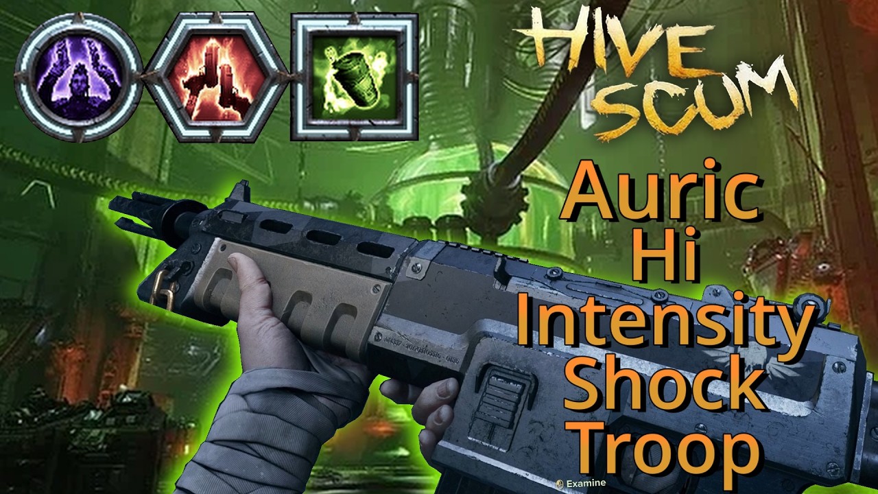Auric Warren 6-19: The Ex Soldier Hive Scum, Devil Claw/Infantry Autogun - Darktide 40k