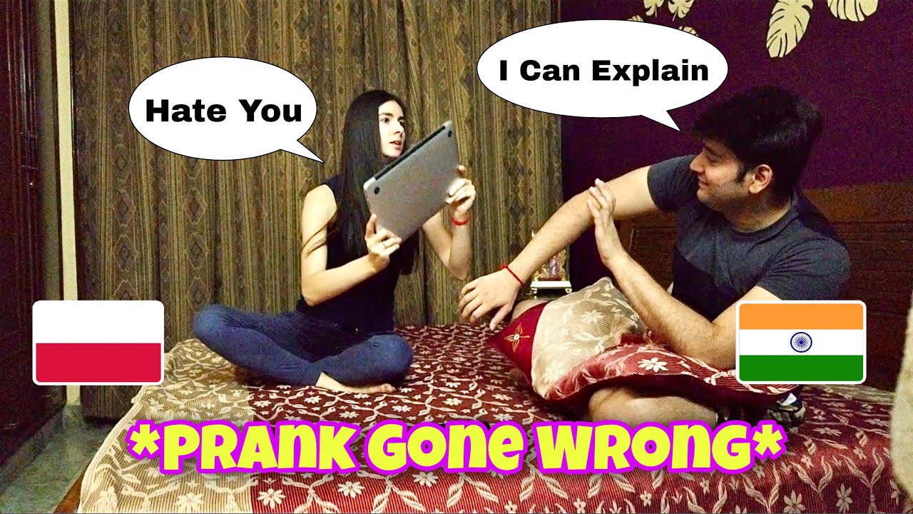 Cheating On My Foreigner Girlfriend **PRANK** (GONE WRONG)