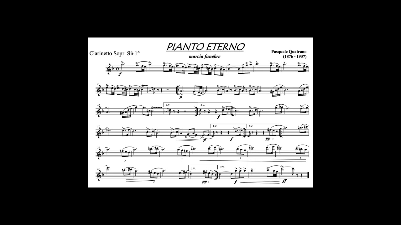 Pianto Eterno - Pasquale Quatrano (Marcia funebre)