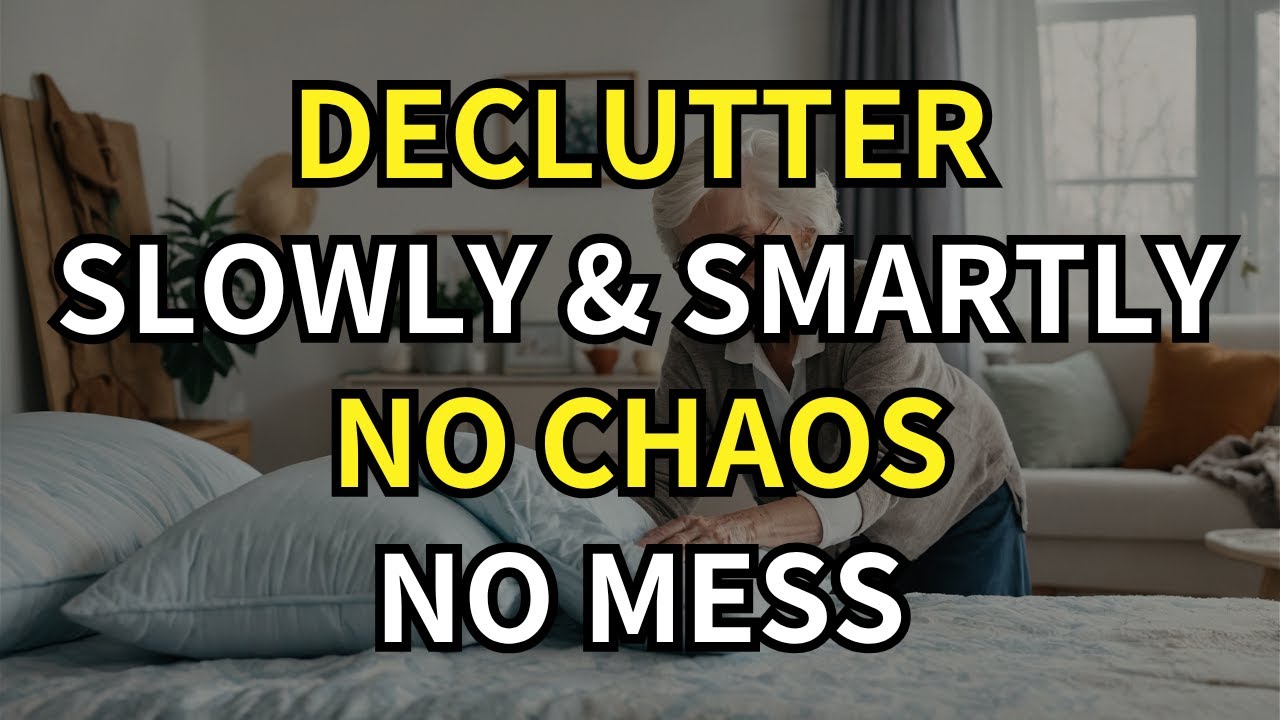 How Older Women Declutter WITHOUT Making a Mess — 7 Simple Tricks