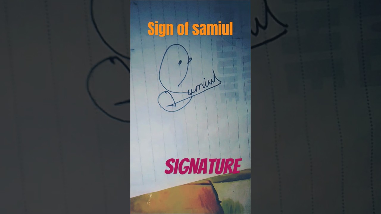 #foryou #music #signature #samiul
