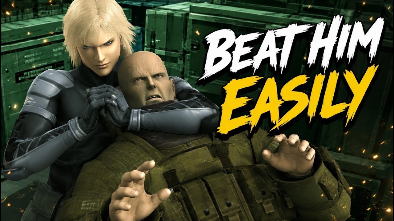 MGS2 – Манипулируйте ИИ Фэтмена, чтобы постоянно побеждать его.