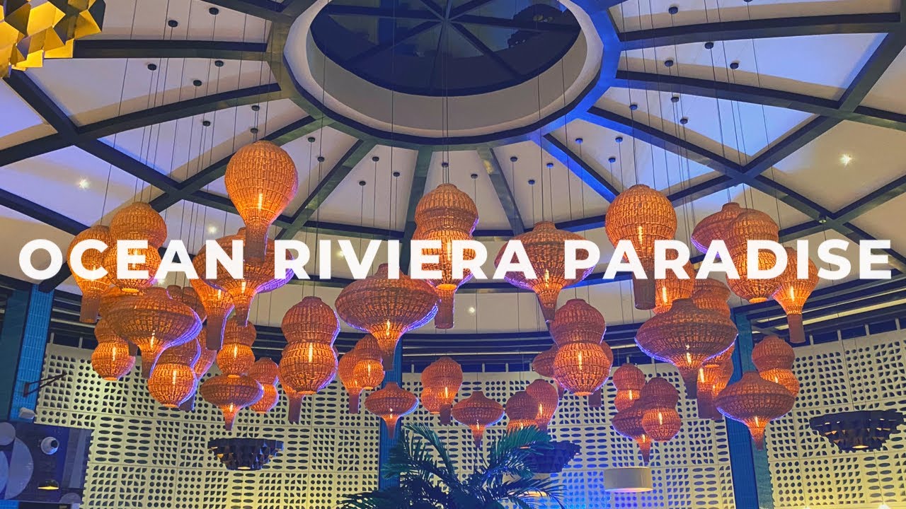 Ocean Riviera Paradise - Playa del Carmen, Mexico in 4K