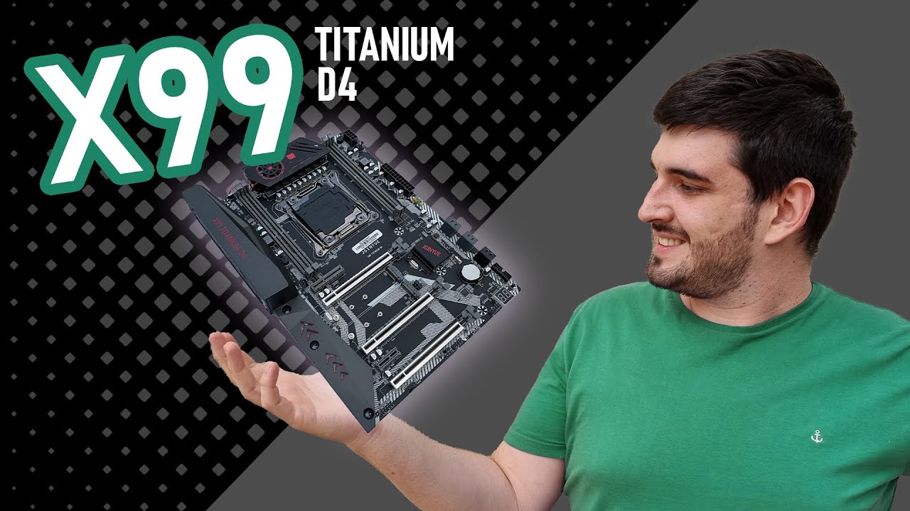 REVIEW Jginyue X99 TITANIUM D4, MELHOR PLACA MÃE X99 HOJE?