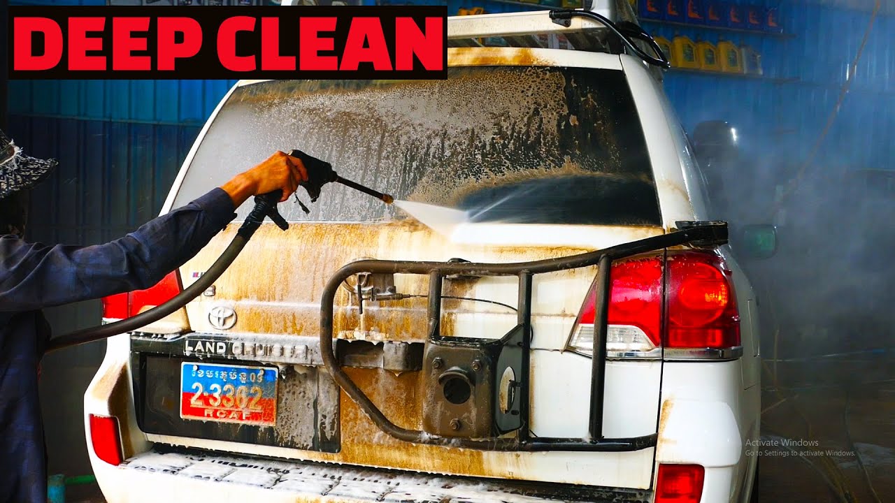 Toyota Land Cruiser Car Wash – Deepest Clean Ever!