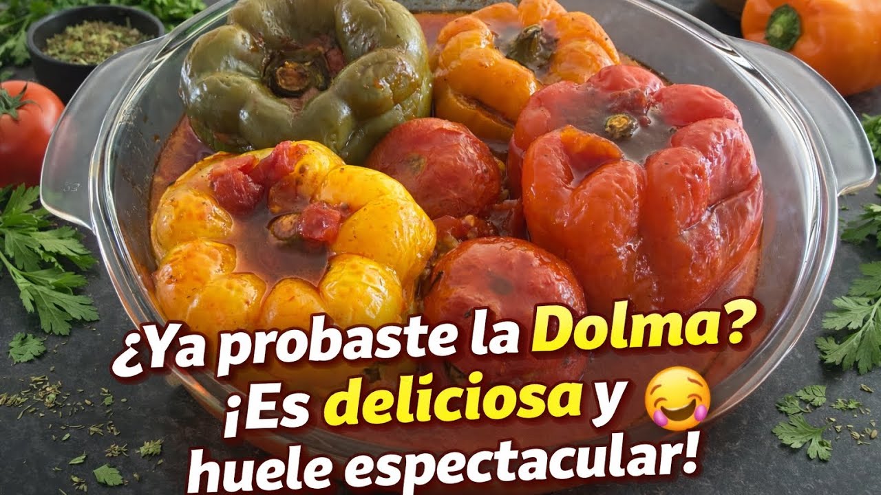 👉 Dolma Casera 😍 ¡Fácil y Deliciosa!