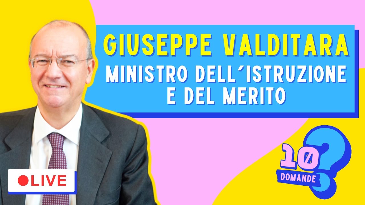 Maturità 2025 e Smartphone: 10 domande al ministro dell’Istruzione Giuseppe Valditara