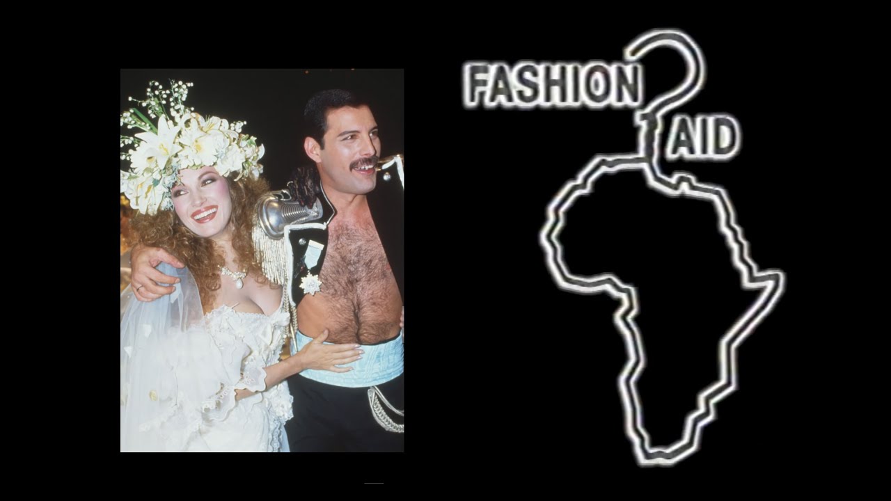 Fashion Aid, 1985 - Part 3 - Emanuel - Freddie Mercury (JP version)