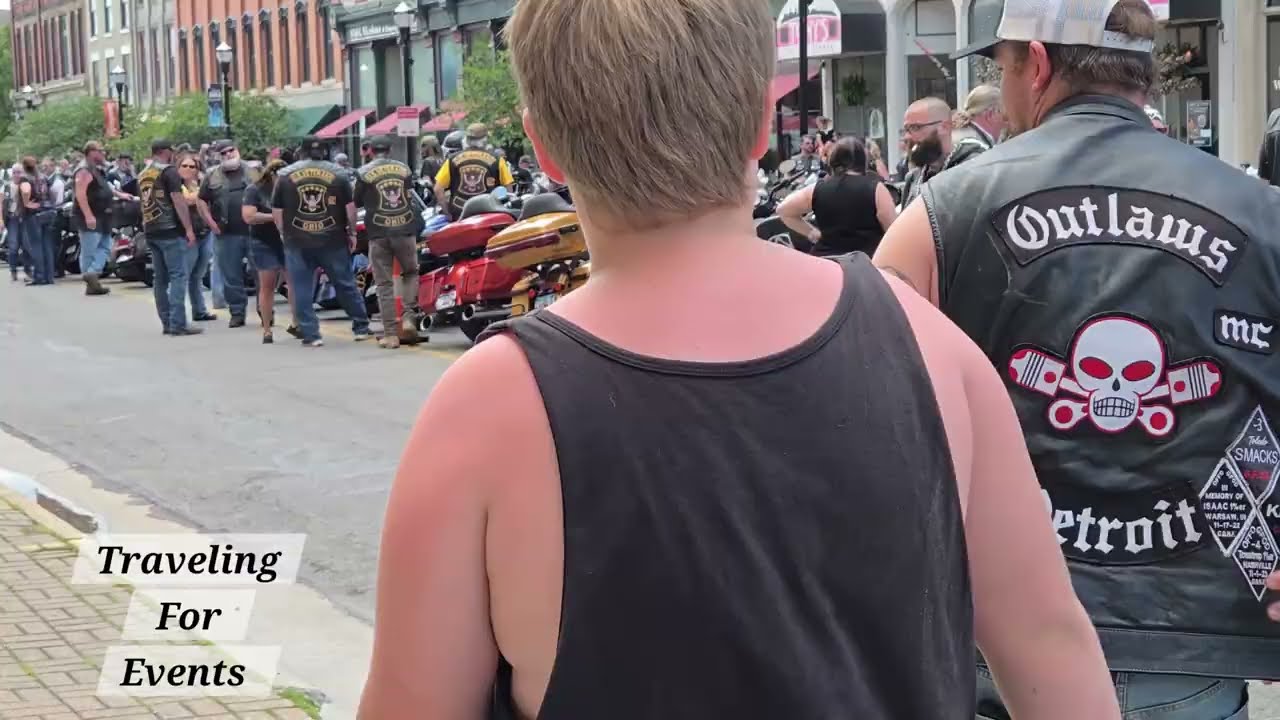 OUTLAWS Roll Into Ohio Bike Week 2026! Massive Biker Arrival Before the Sandusky Bike Parade