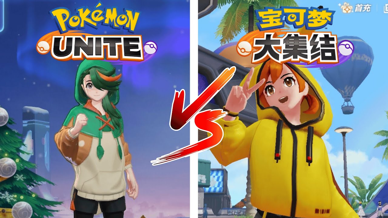 Global VS Chinese Beta Comparison | Pokémon Unite